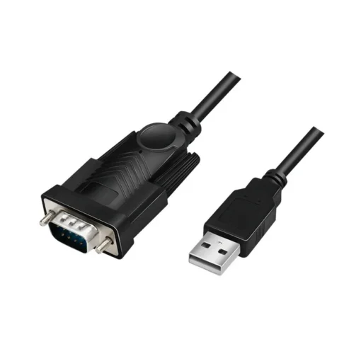 LogiLink USB adapter to DB9 port black 1.5m