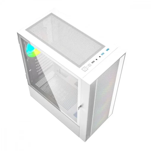 Gembird Computer Case Midi Tower Fornax 4000 ARGB white - Image 2