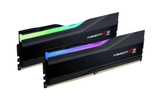 G.SKILL памет за компютър DDR5 32GB (2x16GB) Trident Z5 RGB 7800MHz CL36 XMP3 black