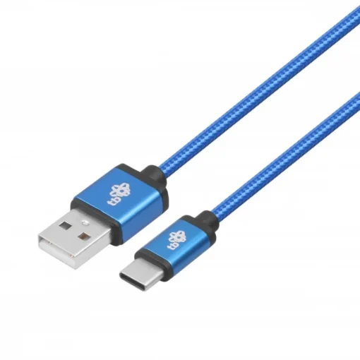 TB USB - USB C cable 1.5 m blue tape premium - Image 3