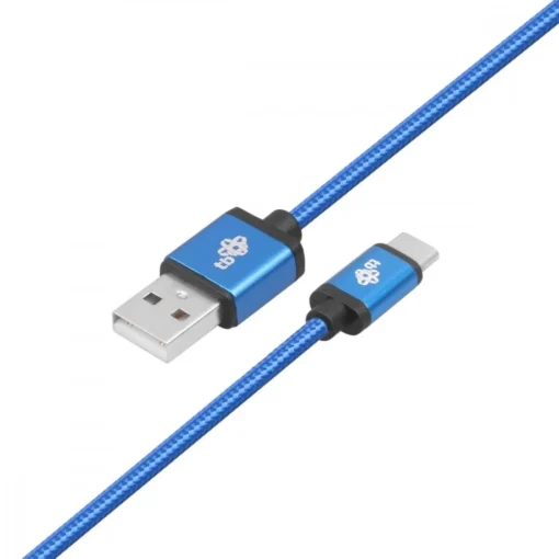 TB USB - USB C cable 1.5 m blue tape premium - Image 4