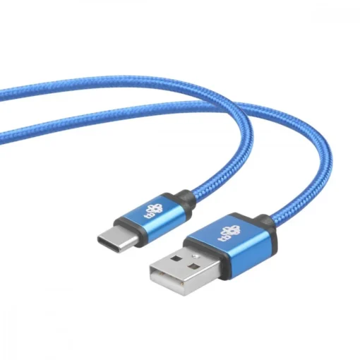 TB USB - USB C cable 1.5 m blue tape premium - Image 5