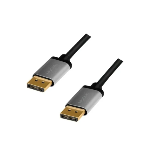 LogiLink DisplayPort кабел DP/M to DP/M 4K/60Hz alu1