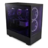 NZXT кутия за компютър H5 Flow with window black