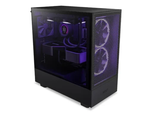 NZXT кутия за компютър H5 Flow with window black