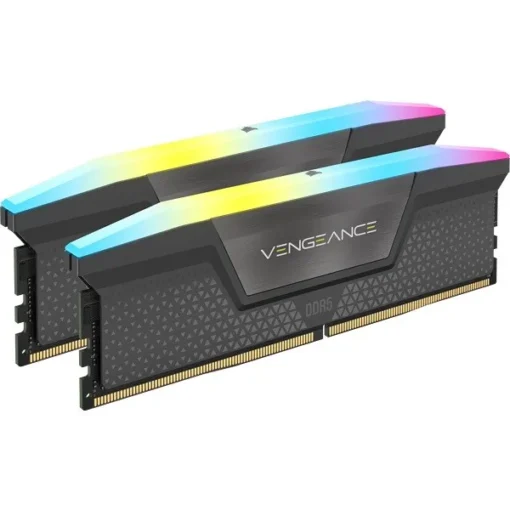 Corsair памет DDR5 Vengeance RGB 32GB/6000 (2X16GB) C30 AMD EXPO - Image 2