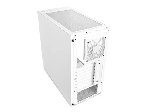 NZXT кутия за компютър H5 Flow with window white - Image 3