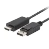 Lanberg Cable DisplayPort (M) V1.1 -> HDMI (M) 1m black