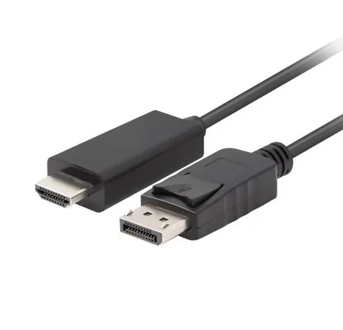 Lanberg кабел DisplayPort (M) V1.1 -> HDMI (M) 1m black