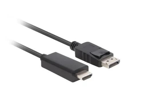 Lanberg Cable DisplayPort (M) V1.1 -> HDMI (M) 1m black - Image 3