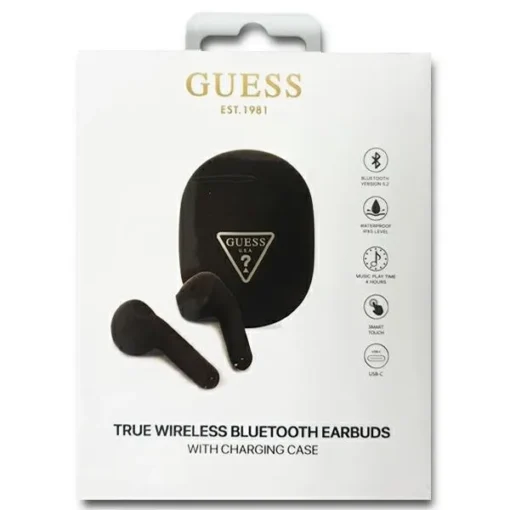 GUESS Bluetooth Headphones TWS GUTWST82TRK Black - Image 2