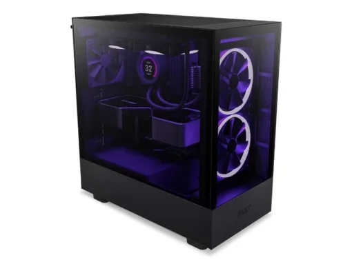 NZXT кутия за компютър H5 Elite with window black