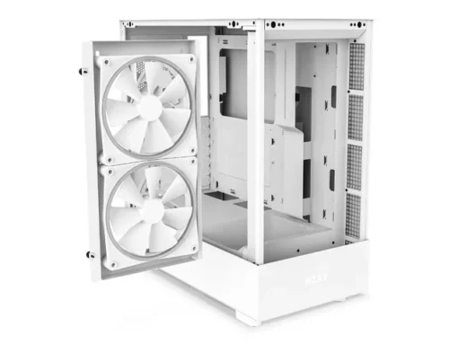 NZXT кутия за компютър H5 Elite with window white - Image 5