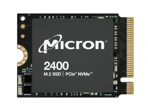 Micron SSD drive 2400 512GB NVMe M.2 22x30mm