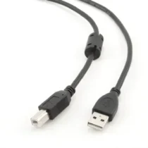 Gembird USB 2.0 Cable AM-BM 45m Ferrite black