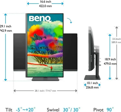 Монитор BenQ PD3205U - Image 4