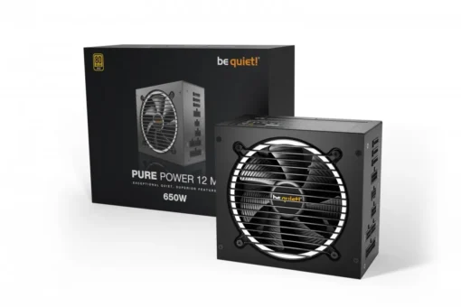 Be quiet! Pure Power 12M 650W ATX 3.0 GOLD PSU - Image 4