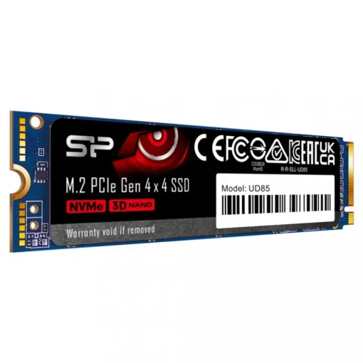 Silicon Power SSD drive UD85 500GB PCIe M.2 2280 NVMe Gen 4x4 3600/2400 MB/s