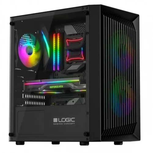 Logic Concept Компютър case without захранващ блок ATOS ARGB MINI USB 3.0