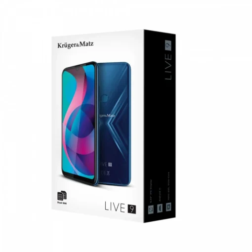 Kruger & Matz  Smartphone LIVE 9 blue - Image 2