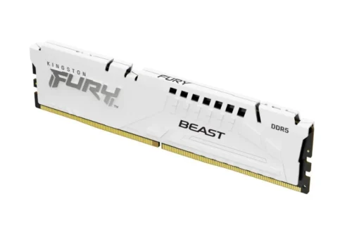 Kingston памет DDR5 Fury Beast 16GB(1*16GB)/5200 CL36 white - Image 2