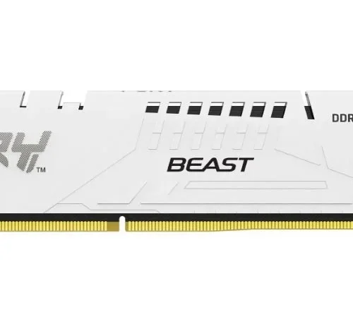 Kingston памет DDR5 Fury Beast 16GB(1*16GB)/5600 CL36 white