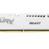 Kingston памет DDR5 Fury Beast 64GB(2*32GB)/5600Mhz CL36 white