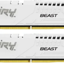 Kingston памет DDR5 Fury Beast White E 64GB(2*32GB)/6000 CL36