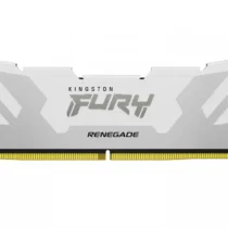 Kingston памет DDR5 Fury Renegade White 16GB(1*16GB)/6400 CL32