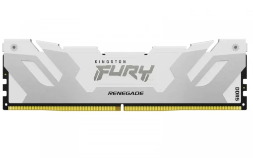 Kingston памет DDR5 Fury Renegade White 16GB(1*16GB)/6400 CL32