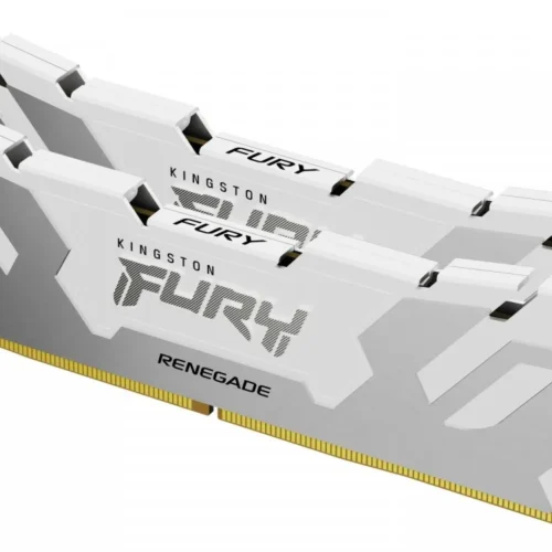 Kingston памет DDR5 Fury Renegade White 32GB(2*16GB)/6400 CL32