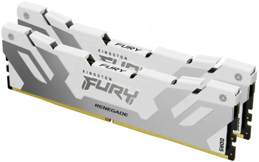 Kingston памет DDR5 Fury Renegade White 32GB(2*16GB)/6400 CL32