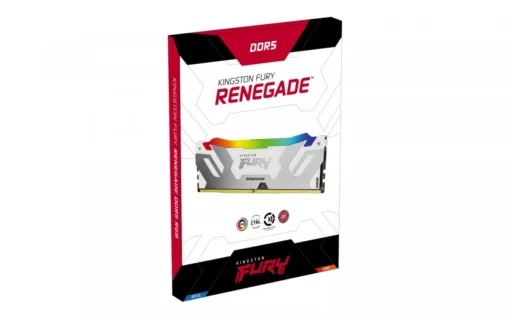 Kingston памет DDR5 Fury Renegade RGB 16GB(1*16GB)/6400 CL32 - Image 2