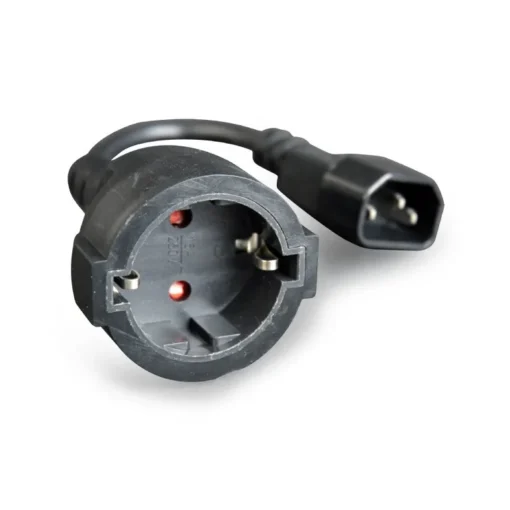 Gembird Power Adapter Cord IEC320 C14->SCHUKO 15cm - Image 2