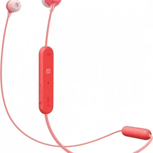 Sony Earphones WI-C300 red