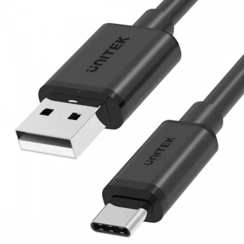 Unitek кабел USB-C - USB-A 2.0; 1.5m; M/M; C14067BK