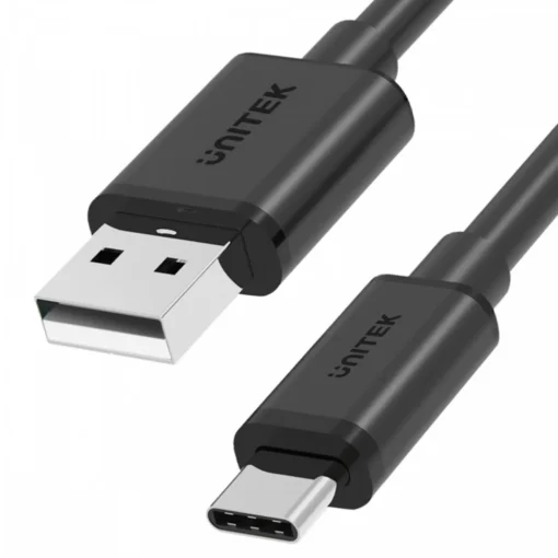 Unitek Cable USB-C - USB-A 2.0; 1.5m; M/M; C14067BK