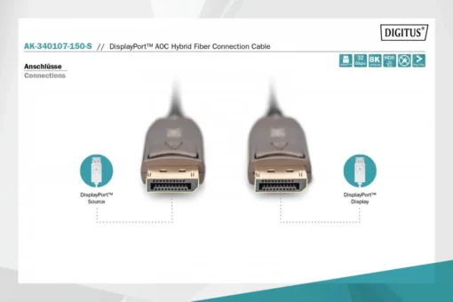 Digitus Connection Cable AK-340107-150-S - Image 4