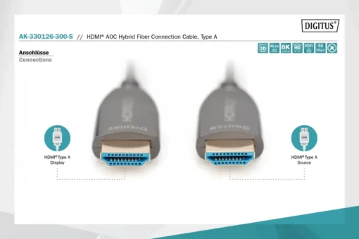 Digitus Connection кабел AK-330126-300-S - Image 3