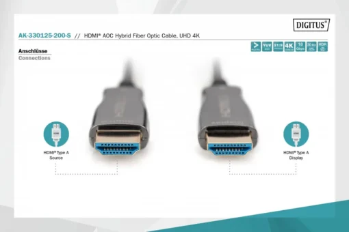 Digitus Connection Cable AK-330125-200-S - Image 5