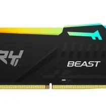 Kingston памет DDR5 Fury Beast Black RGB 64GB(4*16GB)/6000 CL40