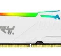 Kingston памет DDR5 Fury Beast White RGB 64GB(4*16GB)/6000 CL40