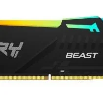 Kingston памет DDR5 Fury Beast Black RGB 128GB(4*32GB)/5200 CL40