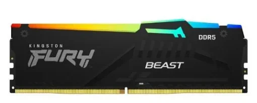 Kingston DDR5 Fury Beast RGB 16GB(2 8GB)/5600 CL36 EXPO black