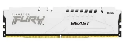 Kingston памет DDR5 Fury Beast White 128GB(4*32GB)/5600 CL40