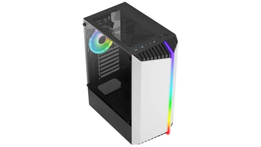 AeroCool кутия за компютър Bionic TG RGB USB 3.0 Mid Tower white - Image 2