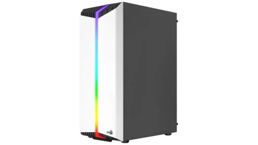 AeroCool кутия за компютър Bionic TG RGB USB 3.0 Mid Tower white - Image 5