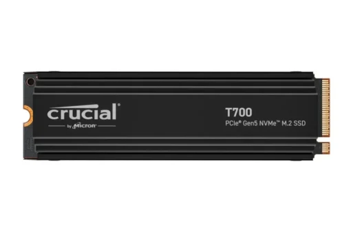 Crucial SSD drive T700 1TB M.2 NVMe 2280 PCIe 5.0 11700/9500