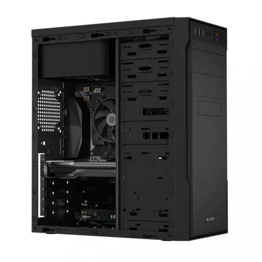 Logic Concept Computer case without захранващ блок L1 2xUSB 3.0, black - Image 2