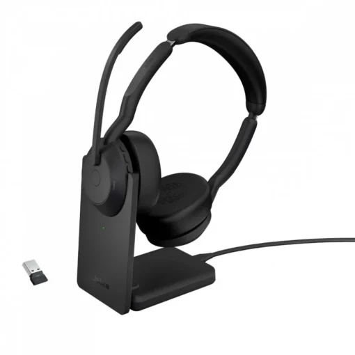 Jabra Headphones Evolve2 55 Link380a UC Stereo Stand